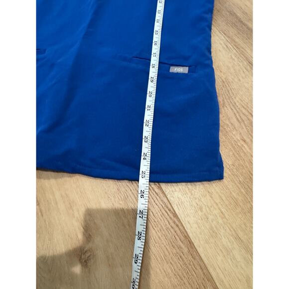 FIGS Casma Three-Pocket Scrub Top – Royal Blue – V-Neck – Size XS - Picture 8 of 10